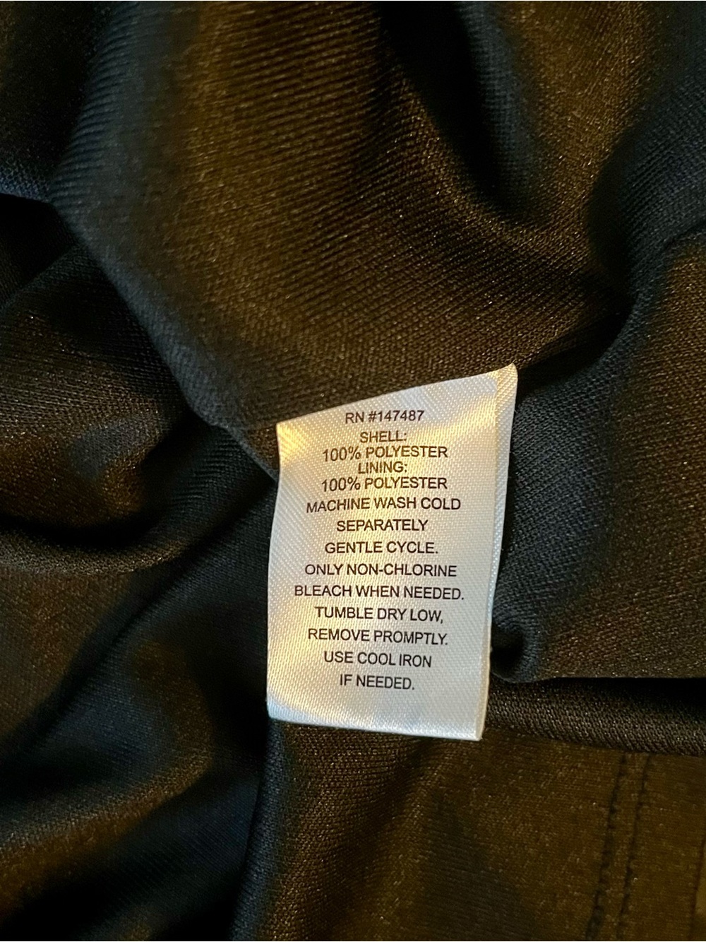 Draper James Black Chiffon Ruffle-Hem Mini Dress - Picture 6 of 10
